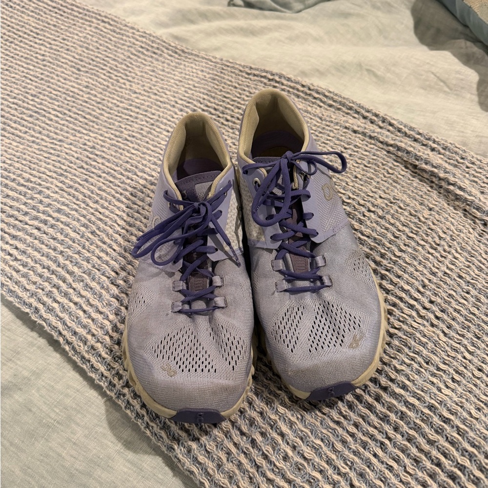 On Clouds Purple Sneakers